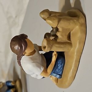 Forever in blue jeans building sand castles